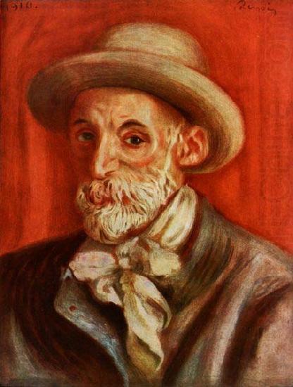 Pierre-Auguste Renoir Self portrait, 1910 china oil painting image